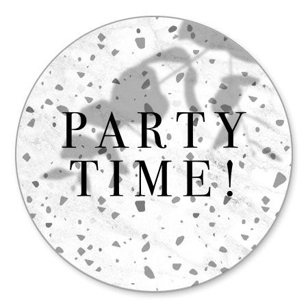 Terrazzo, marmer en Party Time!